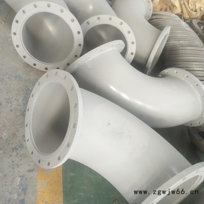 河北涂塑管件 DN200涂塑弯头价格 内外环氧粉末涂塑弯头 双法兰涂塑弯头 实体厂家 规格齐全图3