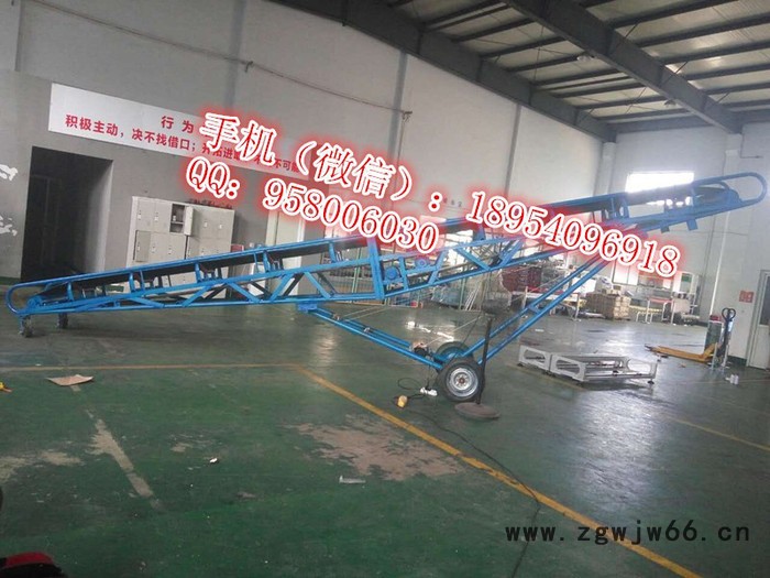 定做移动装车输送机厂家报价 倾斜防滑型输送机加工 管件小纸箱水平输送机图3