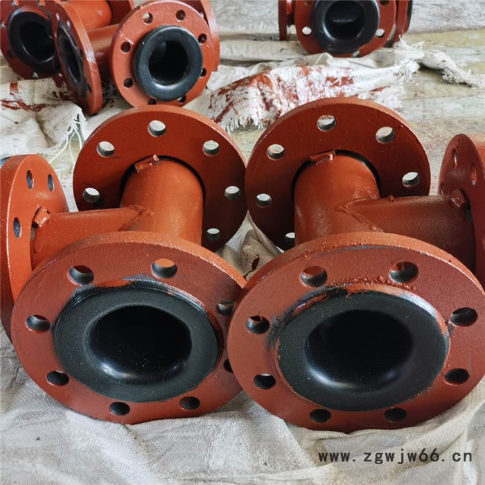 河北沧浩生产销售  衬胶三通 衬胶衬塑三通 衬塑管件 耐磨衬胶弯头三通欢迎来电图4