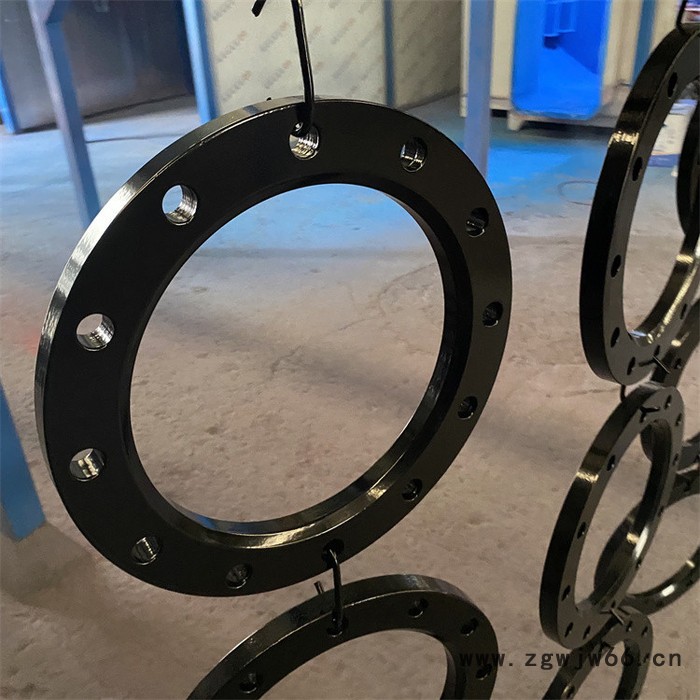 喷涂法兰 环氧粉末涂塑法兰 龙塑管件定制厂家图2