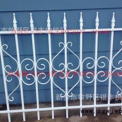 热镀锌静电喷涂围栏 欧式庭院别墅围栏河北护栏网生产497