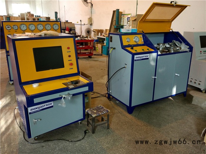 气动试压泵 阀门管件压力试验机 手动/计算机水压试验机图2