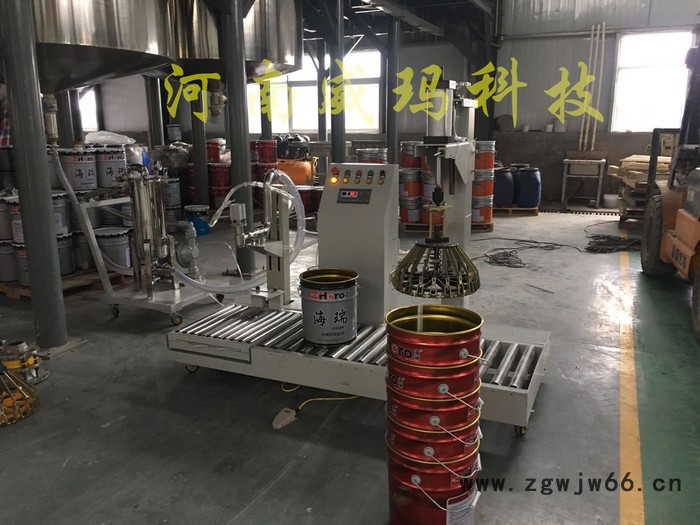 威玛 模板管件漆灌装机-质量好  防火漆自动灌装机-成熟稳定 防霉漆定量灌装机-控制器，配料不准怎么办图3