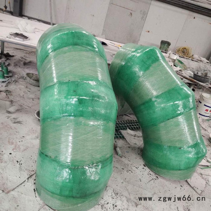 高平 玻璃钢变径弯头 万诚 玻璃钢手糊弯头 管道弯头图6