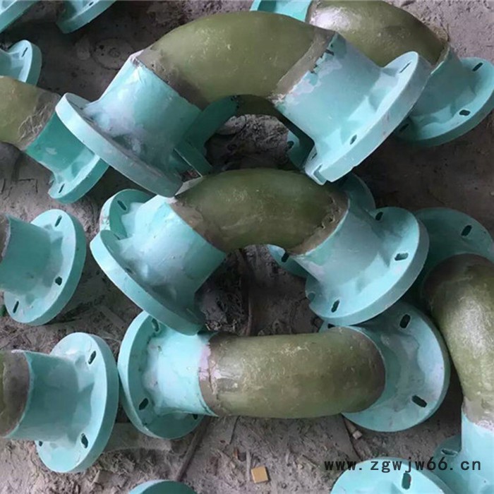 盘锦 玻璃钢喷淋管件 鸿硕玻璃钢管道连接弯头 玻璃钢纤维弯头图8