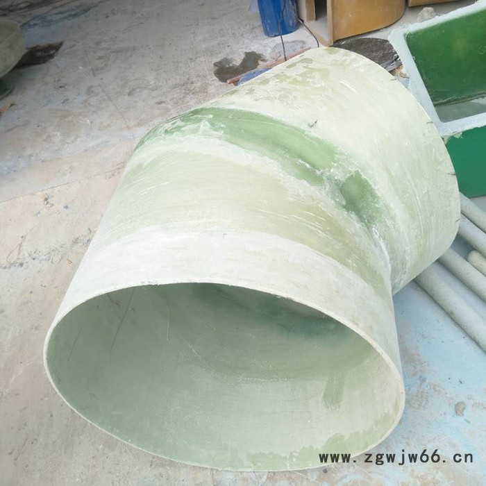 昌都 玻璃钢纤维弯头 鸿硕玻璃钢管件三通弯头 玻璃钢变径弯头图6