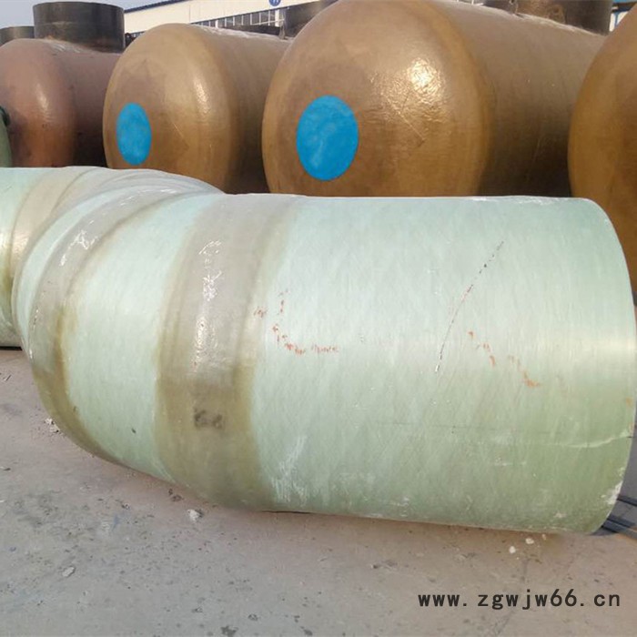 昌都 玻璃钢纤维弯头 鸿硕玻璃钢管件三通弯头 玻璃钢变径弯头图8