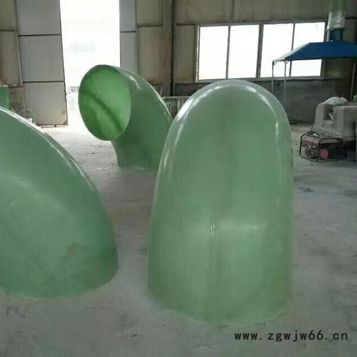 昌都 玻璃钢纤维弯头 鸿硕玻璃钢管件三通弯头 玻璃钢变径弯头图2