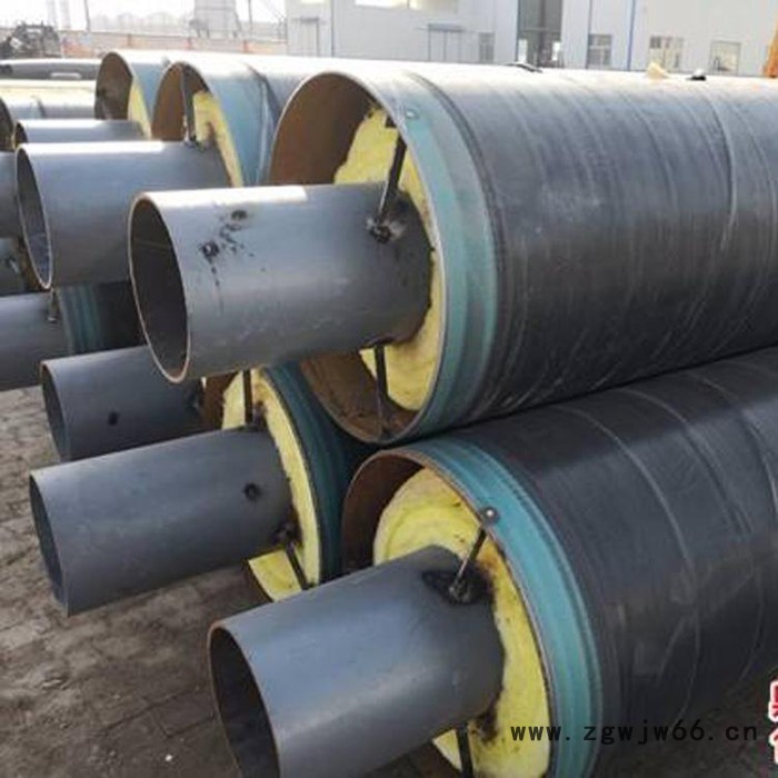 友元牌实体厂家  直埋保温管及管件 钢套钢离心玻璃棉蒸汽保温钢管 **价廉图2