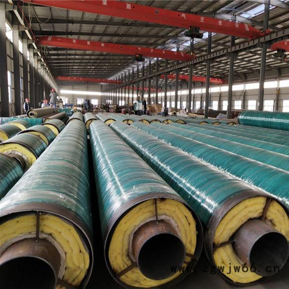 友元牌实体厂家  直埋保温管及管件 钢套钢离心玻璃棉蒸汽保温钢管 **价廉图7
