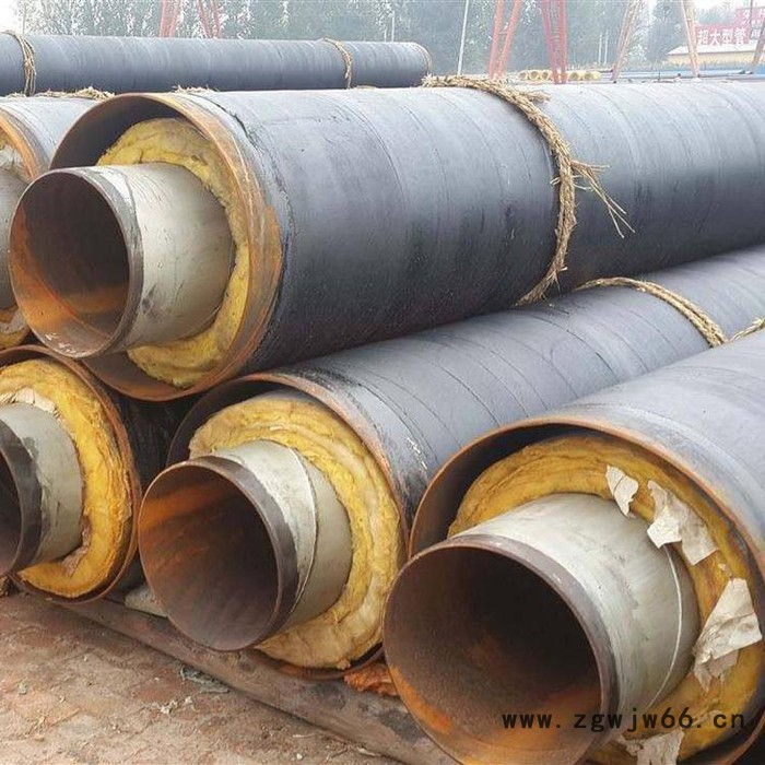 友元牌实体厂家  直埋保温管及管件 钢套钢离心玻璃棉蒸汽保温钢管 **价廉图4