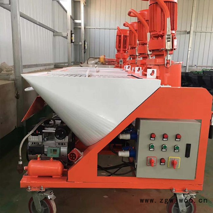 中旺直销 全自动石膏机  全自动粉刷石膏机  干混砂浆喷涂机图2