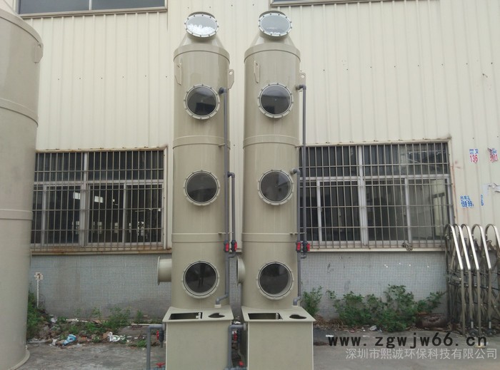 喷淋式废气塔 熙诚 喷涂废气处理酸雾废气洗涤塔图3
