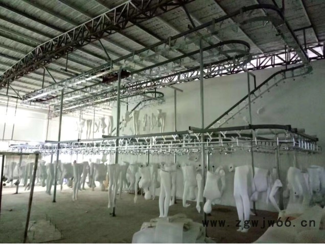 塑料模特，衣架静电喷涂机/喷漆机/涂装机/涂装设备图5