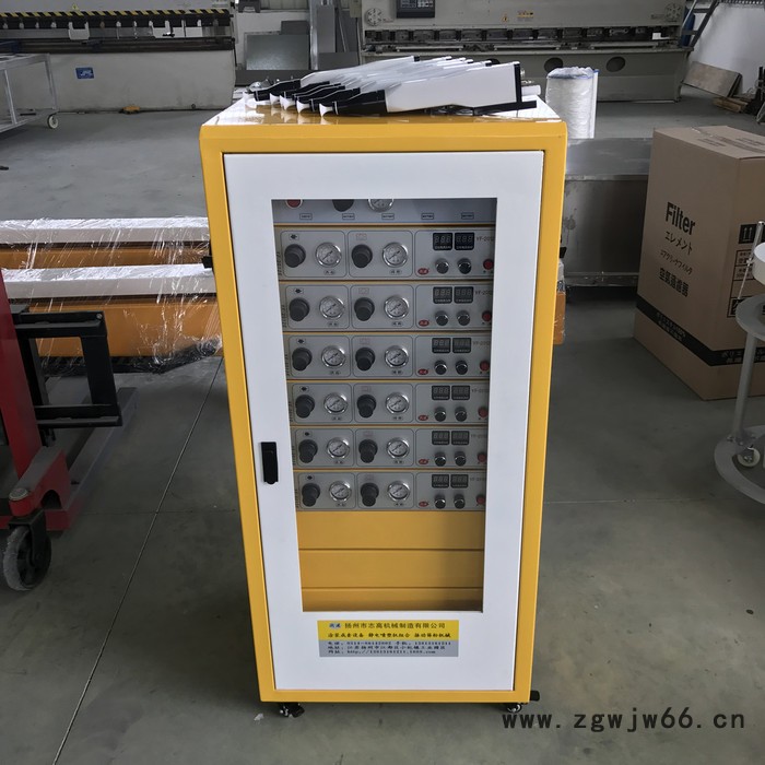 YF-2012E型自动静电喷涂组合柜  货架自动喷塑机 电梯配件喷塑图2