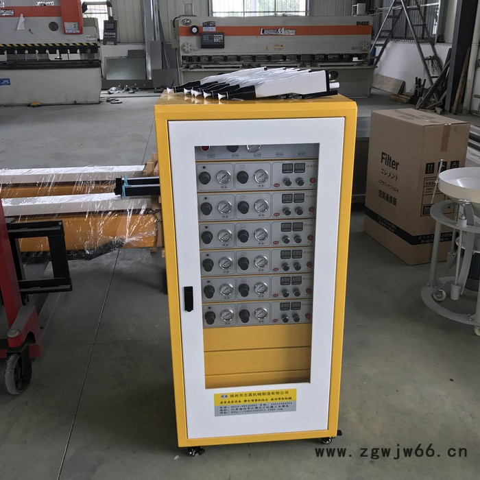 YF-2012E型自动静电喷涂组合柜  货架自动喷塑机 电梯配件喷塑图6