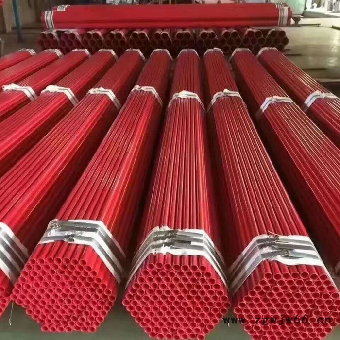 涂塑焊钢管 冷水涂塑钢管浩迪管件厂家图3