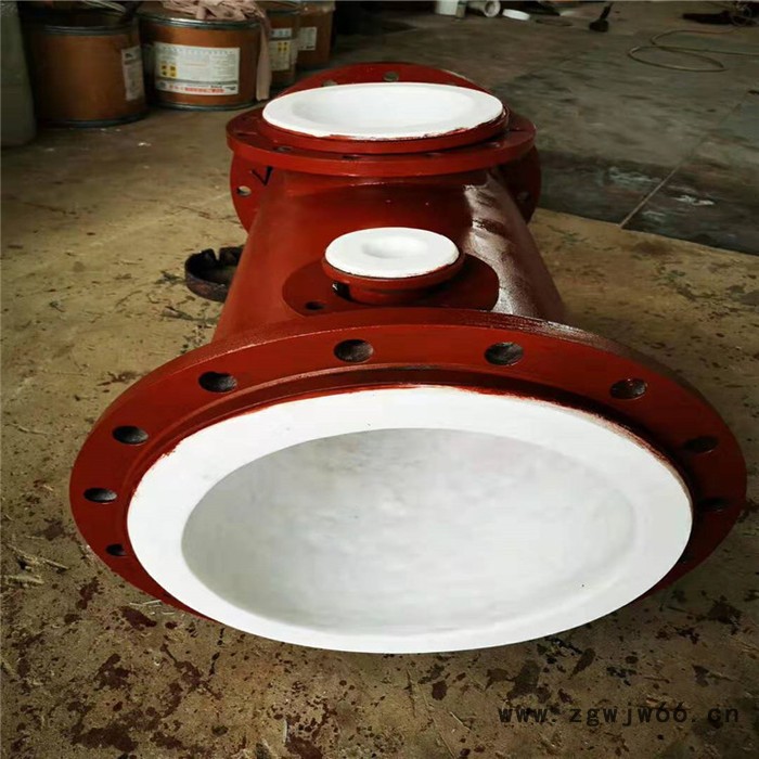 沧浩生产销售衬四氟管道 防腐耐磨四氟管道 钢衬四氟管件欢迎致电图4