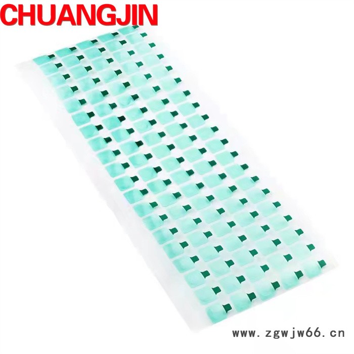 厂家定制CHUANGJINPET绿色高温胶带模切加工冲型喷涂遮蔽耐高温胶带图5