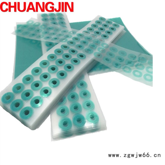 厂家定制CHUANGJINPET绿色高温胶带模切加工冲型喷涂遮蔽耐高温胶带图6