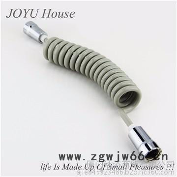 JOYUPUHS-001 PU弹簧淋浴花洒伸缩软管马桶喷枪软管防爆卫浴配件2米