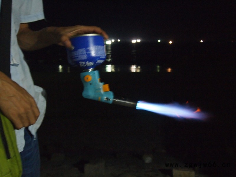 乐绿捷户外便携防冲火喷枪LJ--5001B丁烷气野营烧烤绿捷