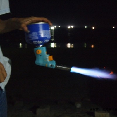 乐绿捷户外便携防冲火喷枪LJ--5001B丁烷气野营烧烤绿捷