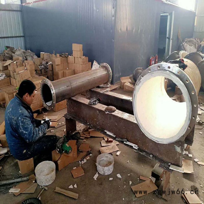 兴舜管道型号齐全 陶瓷复合管件厂家耐磨浇注料弯头#实体厂家欢迎订购电厂、钢厂、洗煤厂、矿山等图3