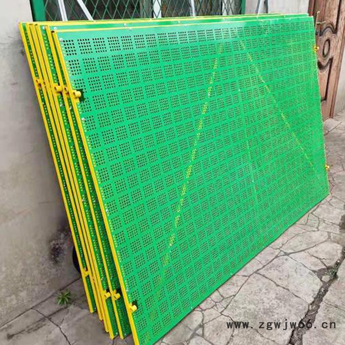 脚手架钢爬架网片 经久耐用 恺嵘喷涂爬架网 冲孔爬架网片 喷涂爬架网供应商图3