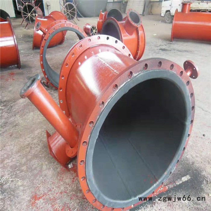 沧浩衬胶管件 丁基橡胶弯头 衬胶弯头现货定做图7