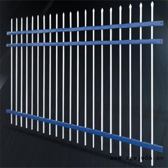 锌钢护栏 静电喷涂锌钢护栏 别墅围栏 隆俊定制图2