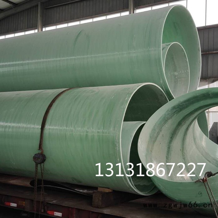 真旺厂家生产 玻璃钢管/夹砂管/通风管管件/玻璃钢保护管 100 150 175 200yy 玻璃钢管道图4