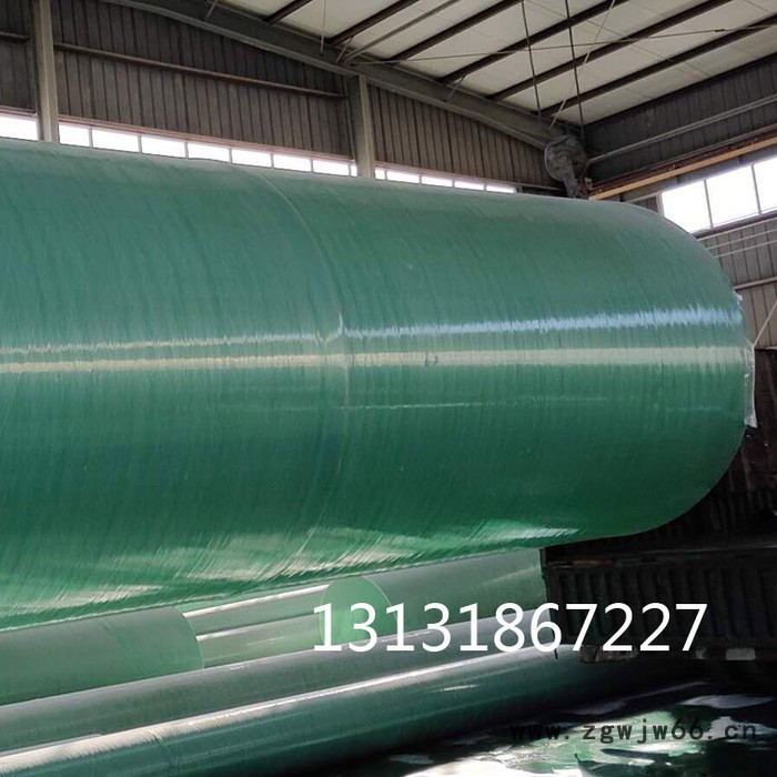 真旺厂家生产 玻璃钢管/夹砂管/通风管管件/玻璃钢保护管 100 150 175 200yy 玻璃钢管道图3