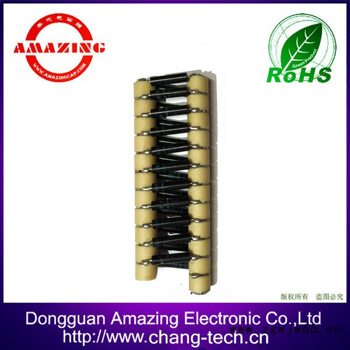 供应静电喷涂高压包电容串 自动喷枪高压包  OPT自动高压模组12级  3款容量模组3*12MM  ** 静电喷塑机图4