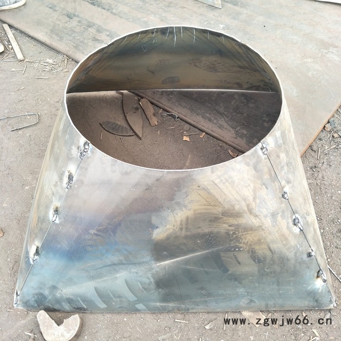 河北管件厂家 天圆地方管 焊接方圆接头 价格公道 发货及时图2