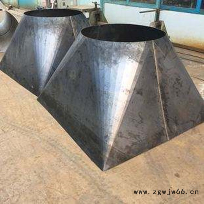 河北管件厂家 天圆地方管 焊接方圆接头 价格公道 发货及时图3