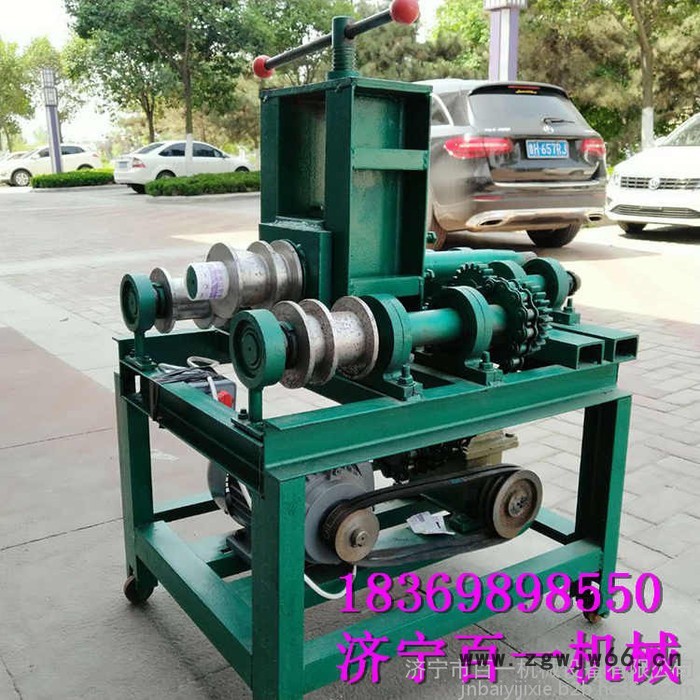 立式电动弯管机 小型管子弧度折弯机 五金加工管件图3