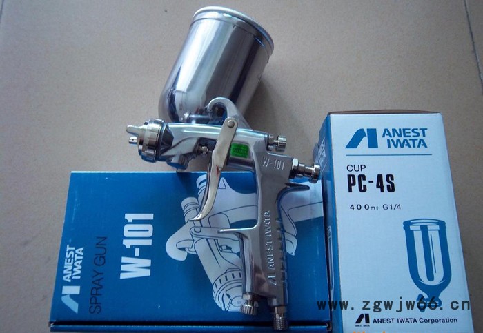 特价销售日本岩田W-101喷枪|原装手动喷漆枪图3