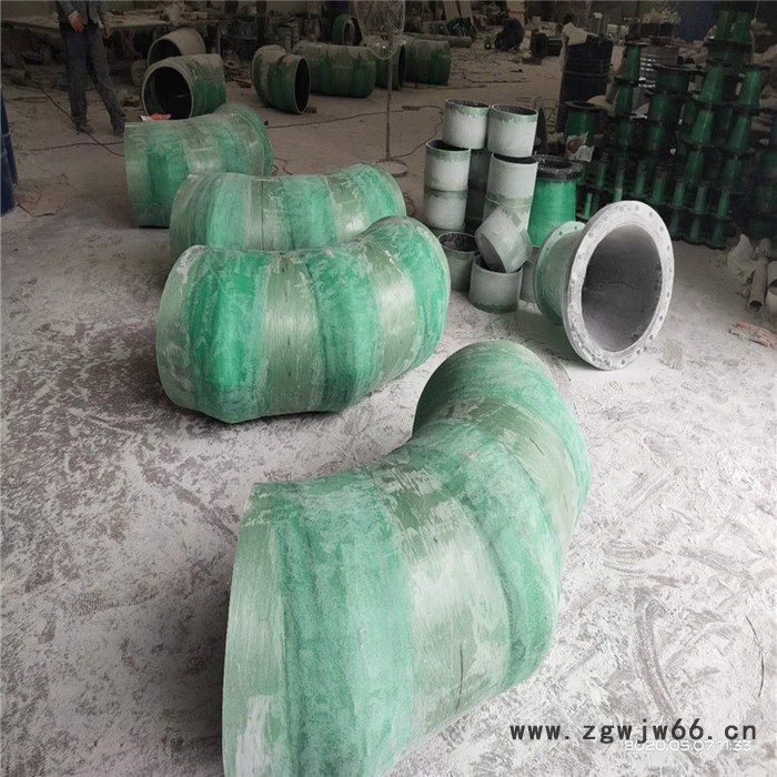 鸿硕DN125 玻璃钢管件弯头 玻璃钢夹砂弯头 玻璃钢变径弯头 玻璃钢耐高温弯头图2