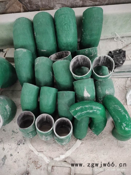 鸿硕DN125 玻璃钢管件弯头 玻璃钢夹砂弯头 玻璃钢变径弯头 玻璃钢耐高温弯头图7