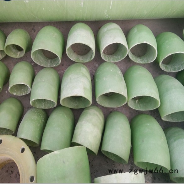 鸿硕DN125 玻璃钢管件弯头 玻璃钢夹砂弯头 玻璃钢变径弯头 玻璃钢耐高温弯头图3