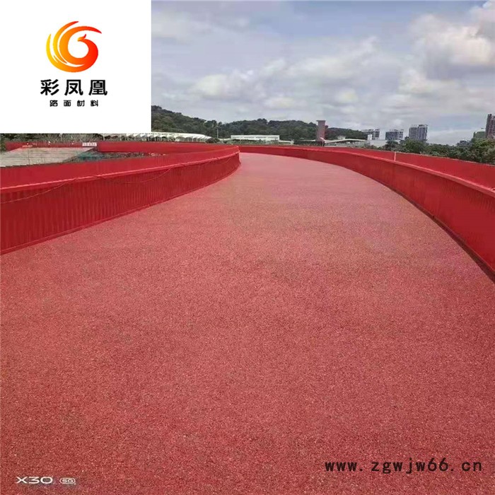 彩色透水混凝土剂 浙江彩色路面改色喷涂剂图5