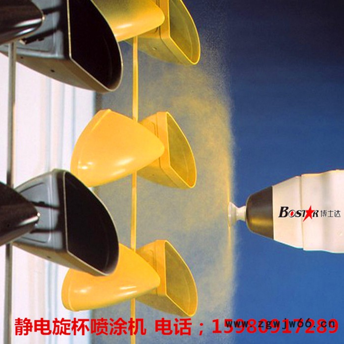旋杯静电喷枪、静电旋杯喷涂机、自动旋杯静电喷涂机、往复升降喷涂机图3