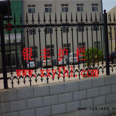 ‘铁艺护栏|铸造铁艺围栏|螺丝连接围栏|河南喷涂组装护栏60