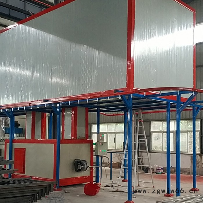 宗辰大型静电喷塑设备厂家环保喷涂设备价格欢迎选购