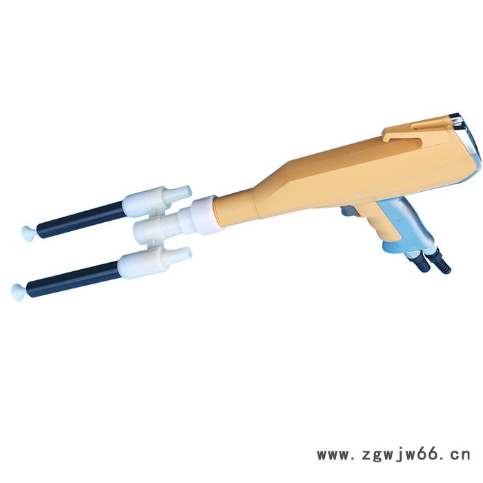 双枪头金马手动型静电粉末喷枪 喷粉枪 喷塑枪 喷涂枪 一枪双喷 静电喷涂设备配件 ** 质量保证图7