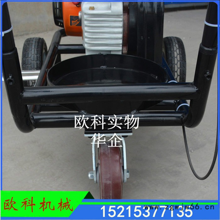 多种规格欧科自行式冷喷划线机喷枪驾校场地画线机公路标线划线机图3