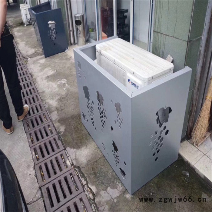 安平亮宇 氟碳喷涂空调罩 折弯铝单板空调保护罩图5