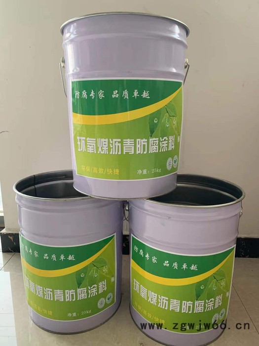 喷涂环氧煤沥青漆 环氧防腐沥青漆图2