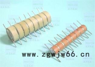 供应美志静电喷涂专用的 CT813-10KV-251K 12级 高压陶瓷电容串 广泛用于金马喷枪的高压模块中图2
